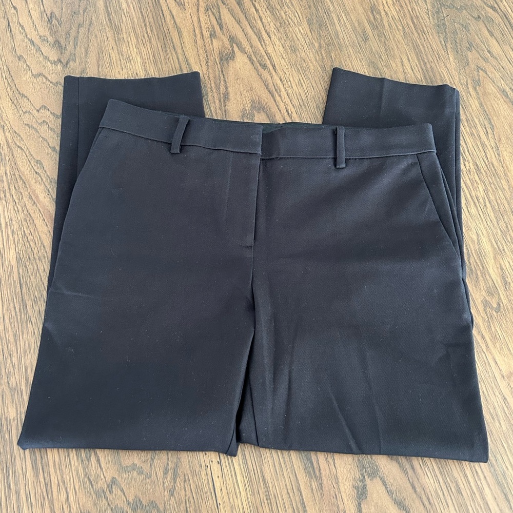 Ann Taylor Eva Ankle Pant in Black Size 6 Petite